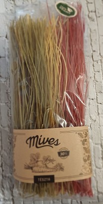Spagetti, Tojás nélküli, zöldséges száraztészta /Vegán
