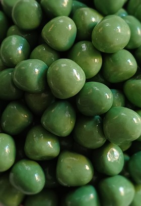 Pisztácia ízű krémdrazsé