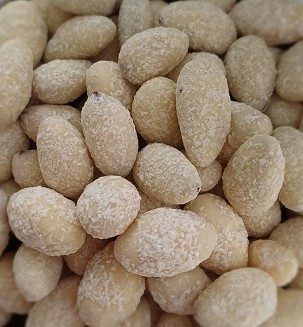 Kókuszos fehércsokoládés mandula drazsé