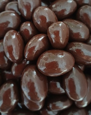 Étcsokoládés zselé drazsé