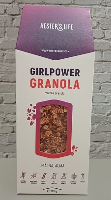 Málnás granola